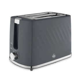 Swan Windsor 2 Slice Toaster Grey (ST14071GRY)