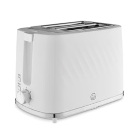 Swan Windsor 2 Slice Toaster White (ST14071WHT)