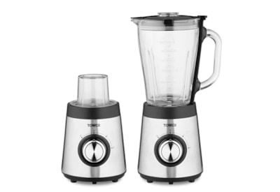 Tower Glass 500w Blender with Mill 1.5ltr (T12073)