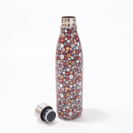 Eco Chic Black Ditsy Thermal Bottle (T21)