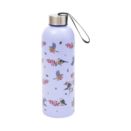 Eco Chic Lilac Blue Tits Thermal Bottle (T43)