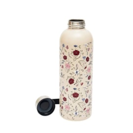 Eco Chic Beige Floral Thermal Bottle (T61BG)