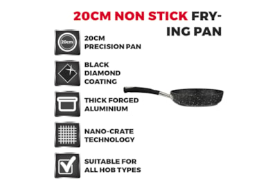 Tower Precision Non Stick Frying Pan 20cm (T900112)