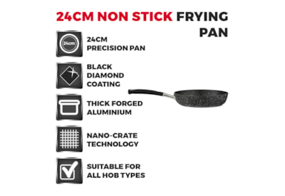 Tower Precision Non Stick Frying Pan 24cm (T900113)