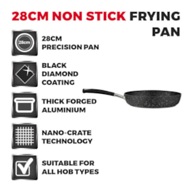 Tower Precision Non Stick Frying Pan 28cm (T900114)