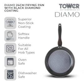 Tower Diamo Frying Pan 24cm (T900135)