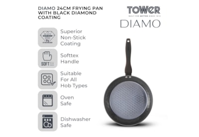 Tower Diamo Frying Pan 24cm (T900135)