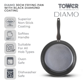 Tower Diamo Frying Pan 30cm (T900137)