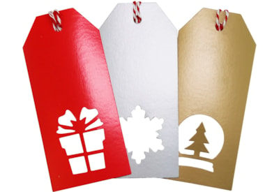 Die Cut Traditional Gift Tags 12pk (X-31556-GTC)