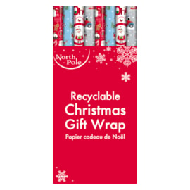 Eurowrap Cute Gift Wrap Pack A 4m (X-32619-GWC)