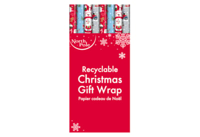 Eurowrap Cute Gift Wrap Pack A 4m (X-32619-GWC)