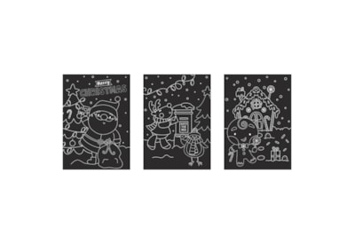 Eurowrap Christmas Scratch Art Set (X-34054-ARTC)