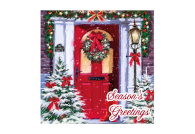 12pk Xmas At Home Cards (X-34193-BC)