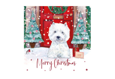 12pk Westie White Kraft Cards (X-34223-BC)