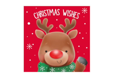 20pk Santa & Reindeer Cards (X-34229-BC)