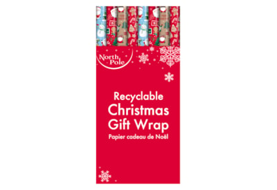 Eurowrap Cute Gift Wrap 7m (X-34274-GWC)