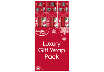 Eurowrap Christmas Presents Metallic Wrap Compendium (X-34430-GWC)