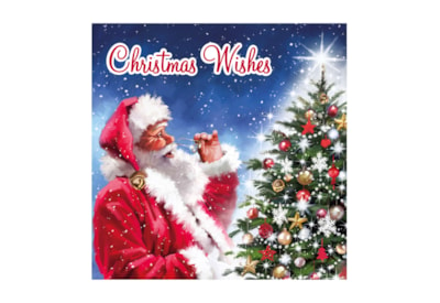 12pk Traditional Santa Cards (X-34578-BC)