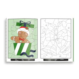 Eurowrap Christmas Colour By Numbers Book (X-34707-CBNC)