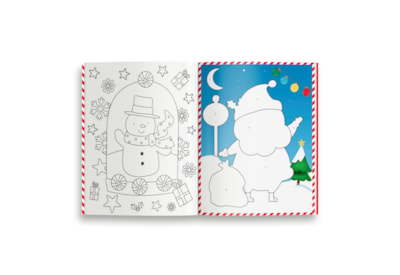 Eurowrap Christmas Sticker By Numbers Book (X-34710-MOSC)