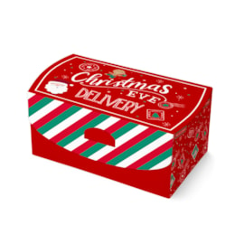 Eurowrap Christmas Eve Flat Gift Box (X-34765-FPC)