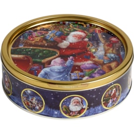 Jacobesens Nost Santa Ast Cookie Tin 340g (X3146)