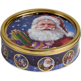 Jacobesens Nost Santa Ast Cookie Tin 340g (X3146)