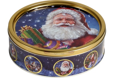 Jacobesens Nost Santa Ast Cookie Tin 340g (X3146)