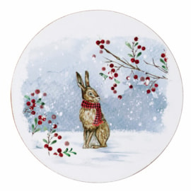 David Mason Design Christmas Mug & Coaster Set Hare (XB6982)