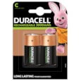 Duracell Rechargable Ultra C Battery 3000mah 2s (DURHR14B2)