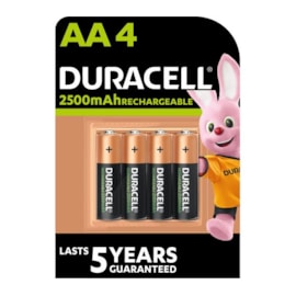 Duracell Rechargable Ultra Aa Battery 2500mah 4s (DURHR6B4-2500)