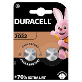 Duracell 2032 Coin Cell 3v Batteries 2s (DL2032B2)