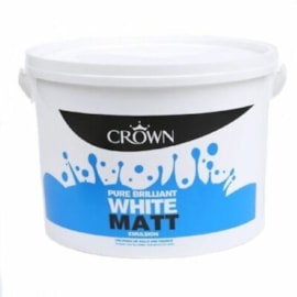 Crown Matt Emulsion Brilliant White 10l (5023069)