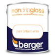 Berger Non Drip Gloss Brilliant White 2.5lt (5026207)
