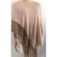 Poncho Leopard Print Pink (90302)