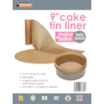 Planit Make & Bake Cake Tin Liner 9" (MBCT9PT)