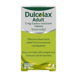 Dulcolax Laxative 5mg 8s (4168514)