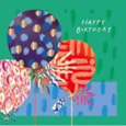 Ling Design Balloons Birthday Card (II1267)