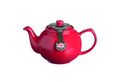 Price & Kensington Red 6cup Teapot (0056.760)