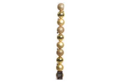 Shatterproof Baublesx10 Light Gold 60mm (020170)