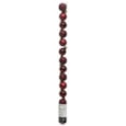 Shatterproof Baubles x14 Oxblood 3cm (020459)