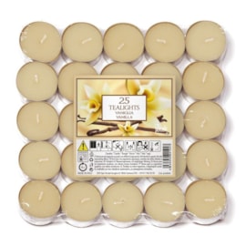 Prices Petali Tealights Vanilla 25's (021935D)