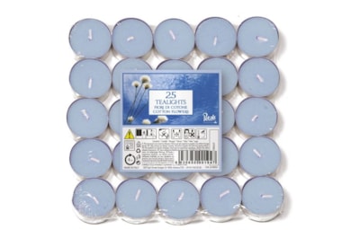 Prices Petali Tealights Cotton Flowers 25's (022484D)