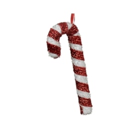 Candy Stick Foam With Tinsel 20.5cm (024584)