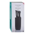 Viners Everyday Black Ripple 5pc Knife Block Set (0305.263)