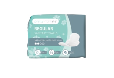 Sanitary Towels Regular 10's (04314-020)