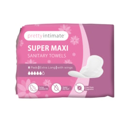 Sanitary Towels Super Maxi 8's (04345-020)
