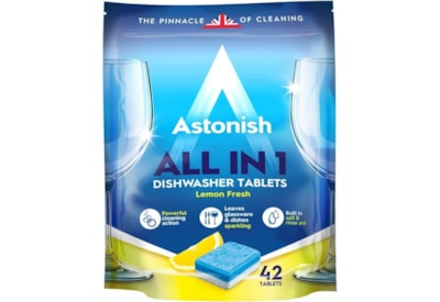 Astonish Dishwasher All In 1 Tabs 42s (C2170)