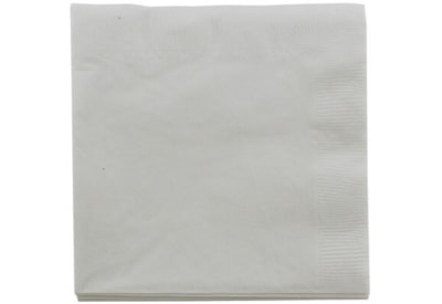 Amscan Lunch Napkin Frosty White 50s (61215-08)