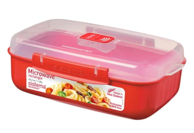 Sistema Microwave Heat & Eat Rectangle Box 1.25l (1114)